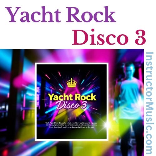 **Yacht Rock Disco 3 - Premium Fitness Music Playlist for Group Exercise Classes** Transform your fitness classes with Yacht Rock Disco 3, the ultimate **fitness instructor music** collection featuring iconic disco and soft rock hits from the 70s and 80s! This professionally curated **fitness exercise music** playlist delivers the perfect energy for cardio, cycling, dance fitness, and group training sessions. Designed specifically for **fitness professionals** and enthusiasts, this **workout music** mix showcases timeless classics including "Moonlight Feels Right" by Starbuck, "Ride Like The Wind" by Christopher Cross, and "I Feel Love" by Donna Summer. Plus, enjoy multiple chart-toppers from Fleetwood Mac, Christine McVie, and Stevie Nicks that your clients will love! This **G-rated fitness music** ensures a fun, family-friendly atmosphere while keeping participants motivated and energized throughout their workout. Perfect for: • Group fitness classes • Personal training sessions • Boutique studio workouts • Cycling and spinning classes Elevate your **fitness instruction** with professional-grade **exercise music** that delivers results and keeps clients coming back for more! **Ready to energize your classes? Download Yacht Rock Disco 3 today and bring the yacht rock disco vibe to your next workout!**