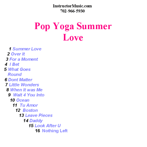 Pop Yoga Summer Love
